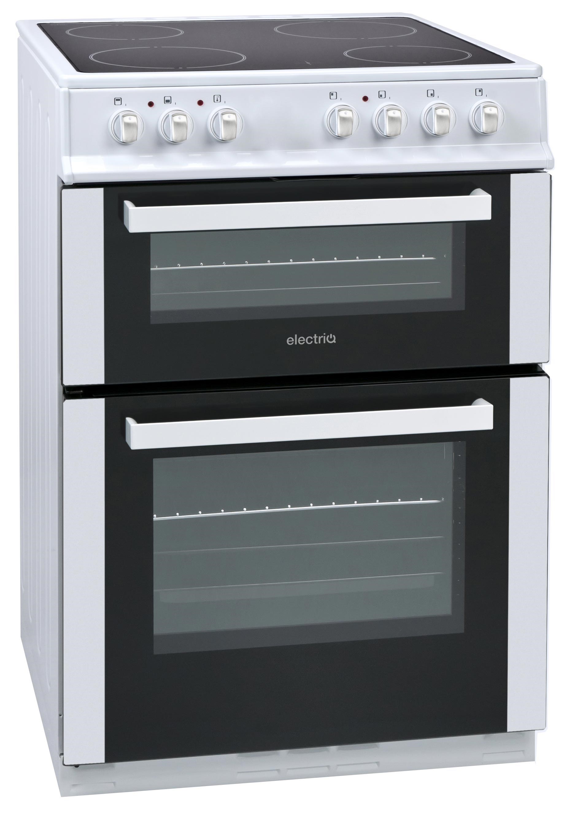 EQEC4W60 white freestanding cooker